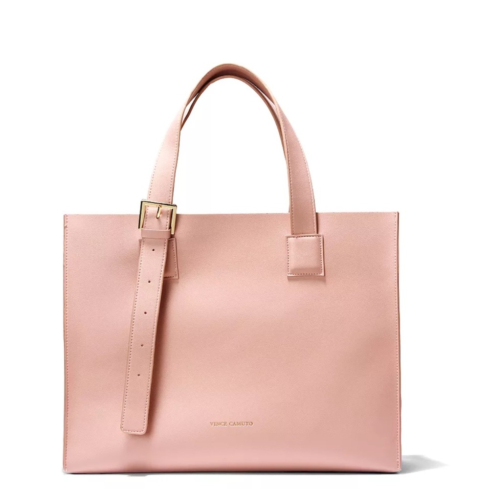 Vince Camuto Pink Structured Tote